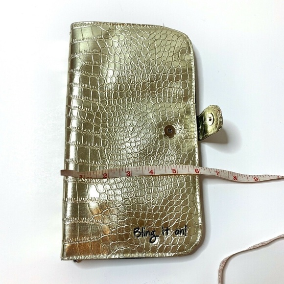 Gold Reptile Jewelry Tote Case Bling It On - Picture 8 of 8